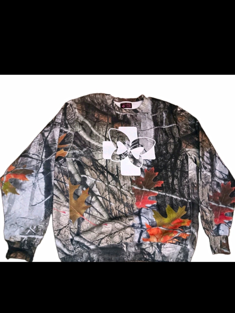 (L) Praying Camo Sweater